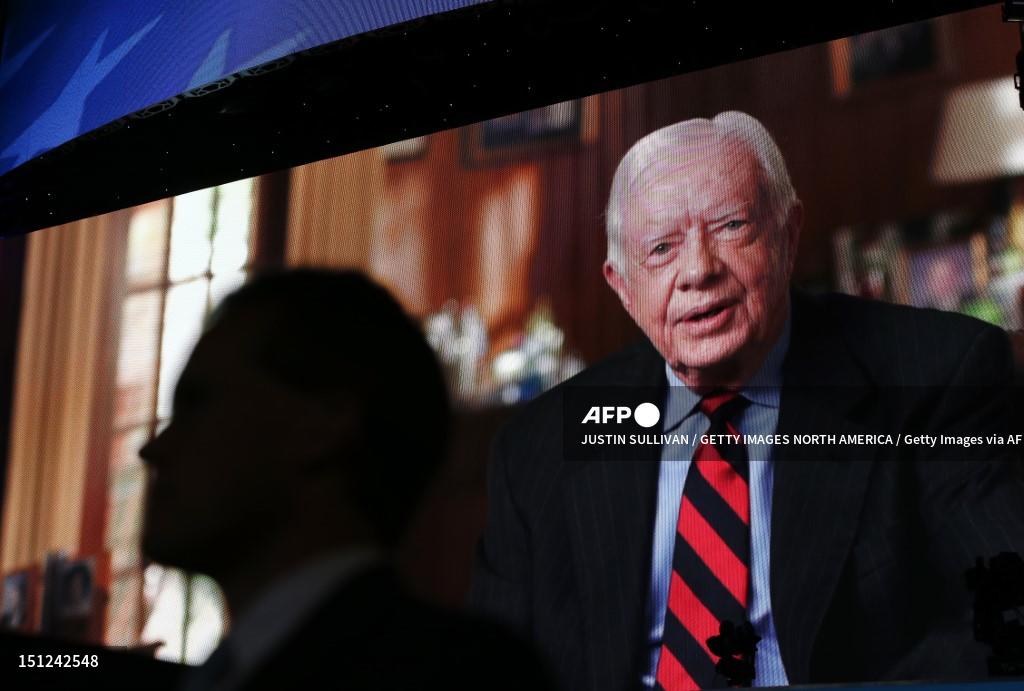 Foto: AFP | Jimmy Carter es el expresidente estadounidense de más edad aún con vida.