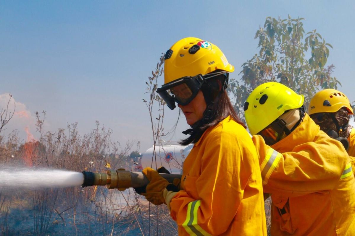 Foto: Cortesía | Fuego Se pretende reducir un 10% más la incidencia de conflagraciones con relación al año pasado