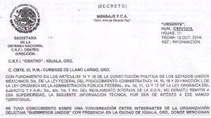 GIEI denuncia obstrucción de Sedena en el caso Ayotzinapa; exhibe documento de la “noche de Iguala”. Noticias en tiempo real