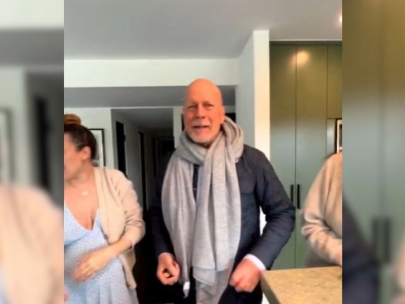 VIDEO: Así celebró Bruce Willis su cumpleaños tras ser diagnosticado con demencia