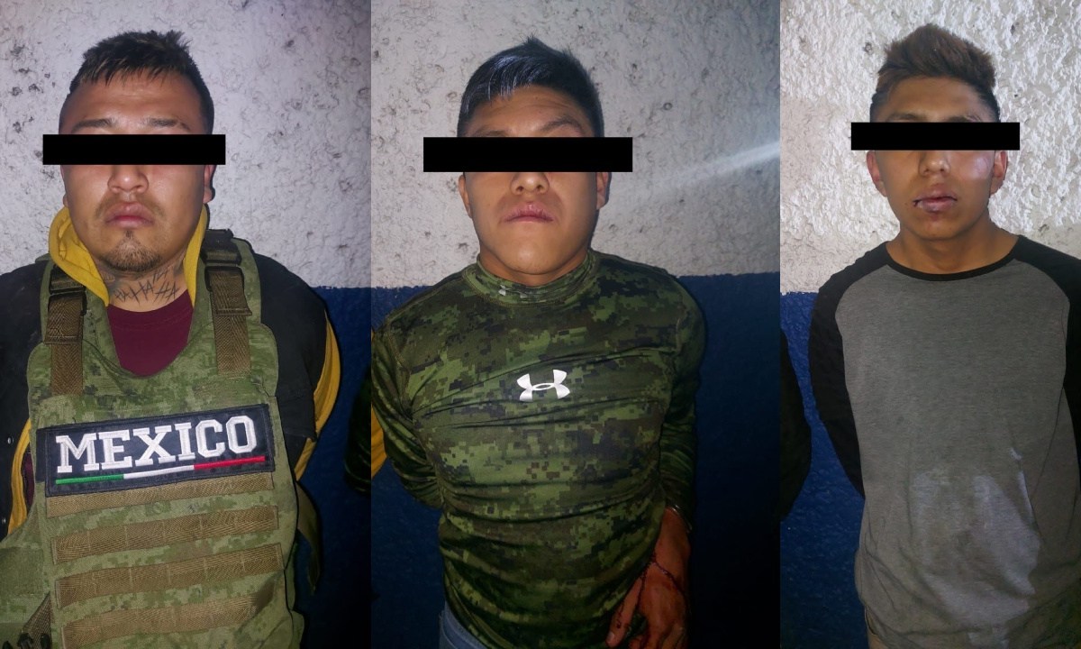 Los detenidos fueron presentados ante la Fiscalía Especializada de la Ciudad de México