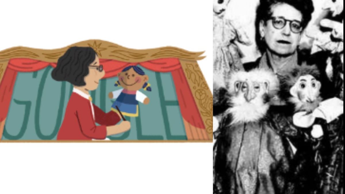 Ella es Lola Cueto, la pionera del teatro de marionetas a la que Google le dedicó un doodle este 2 de marzo