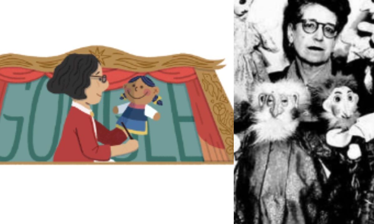 Ella es Lola Cueto, la pionera del teatro de marionetas a la que Google le dedicó un doodle este 2 de marzo