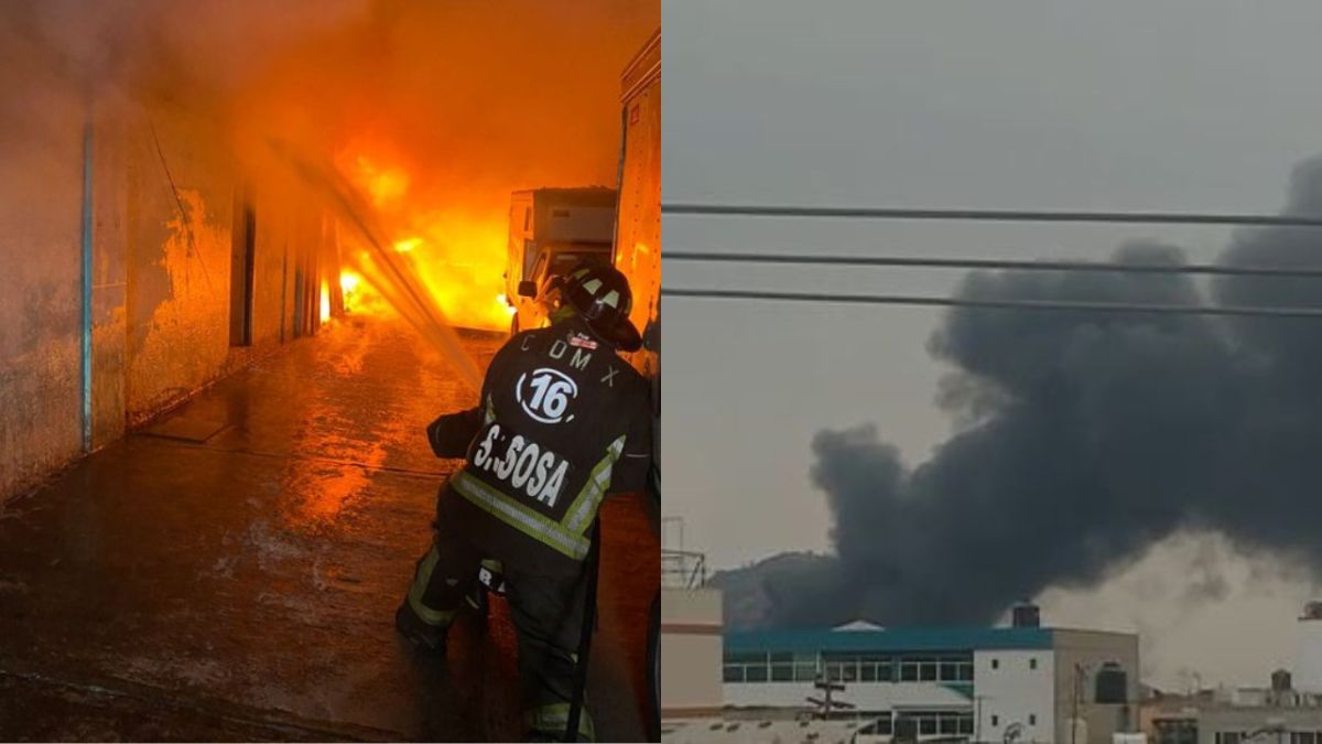 Incendio en Iztapalapa deja 500 evacuados.