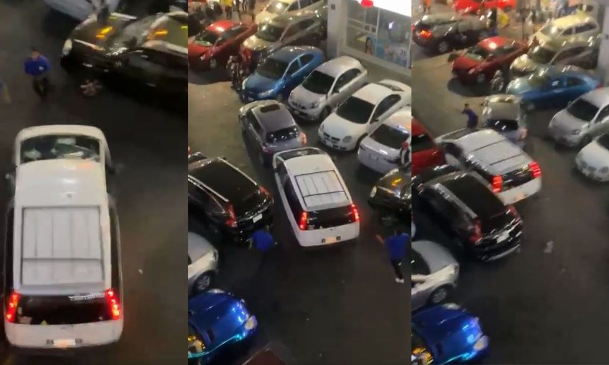 Revela video agresión de valet parking a automovilista.