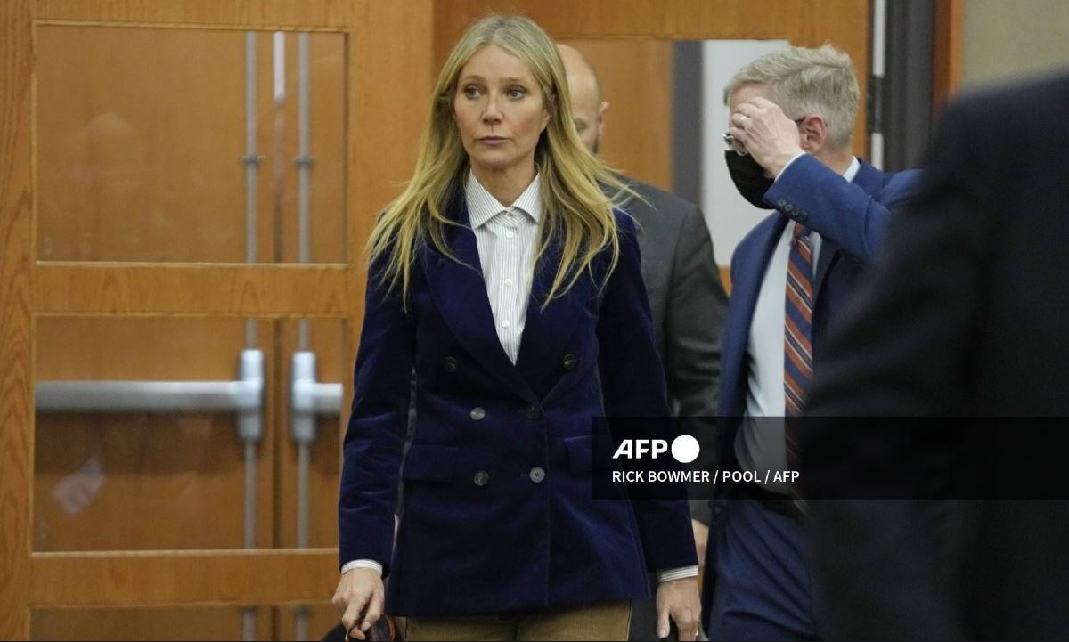 AFP | Gwyneth Paltrow durante juicio en EU.