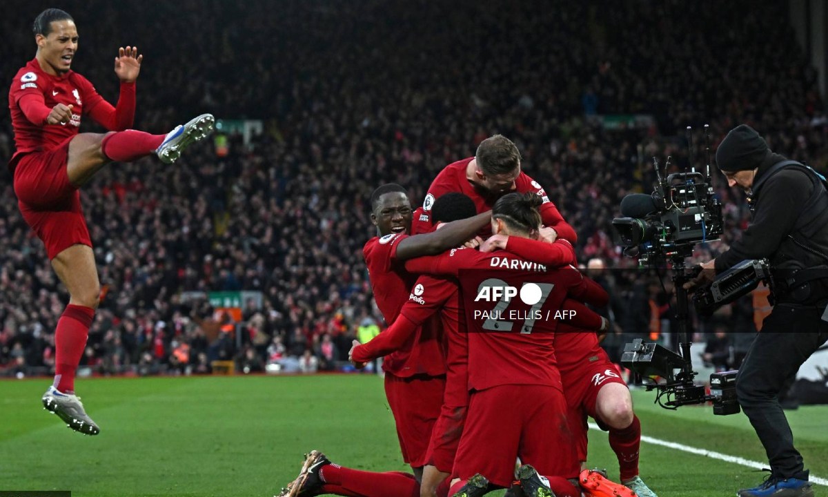 AFP | Firma Liverpool goleada histórica frente al Manchester United.