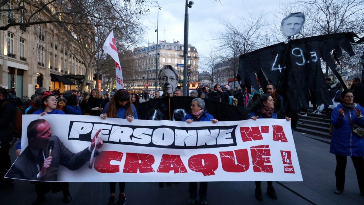 Emmanuel Macron, presidente de Francia, se mantiene firme tras la aprobación por decreto de una polémica reforma