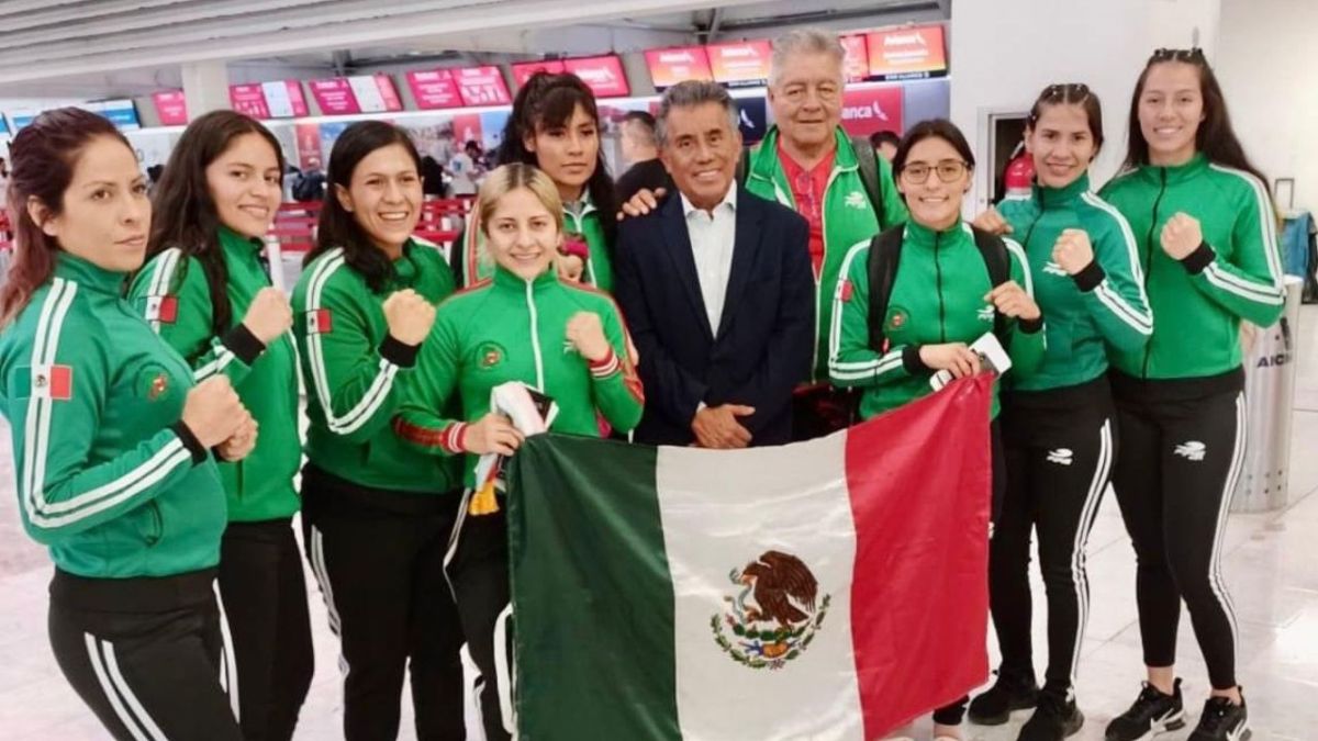 La Selección Mexicana de Boxeo Femenil partió ayer rumbo al mundial de la International Boxing Association en Nueva Delhi, India