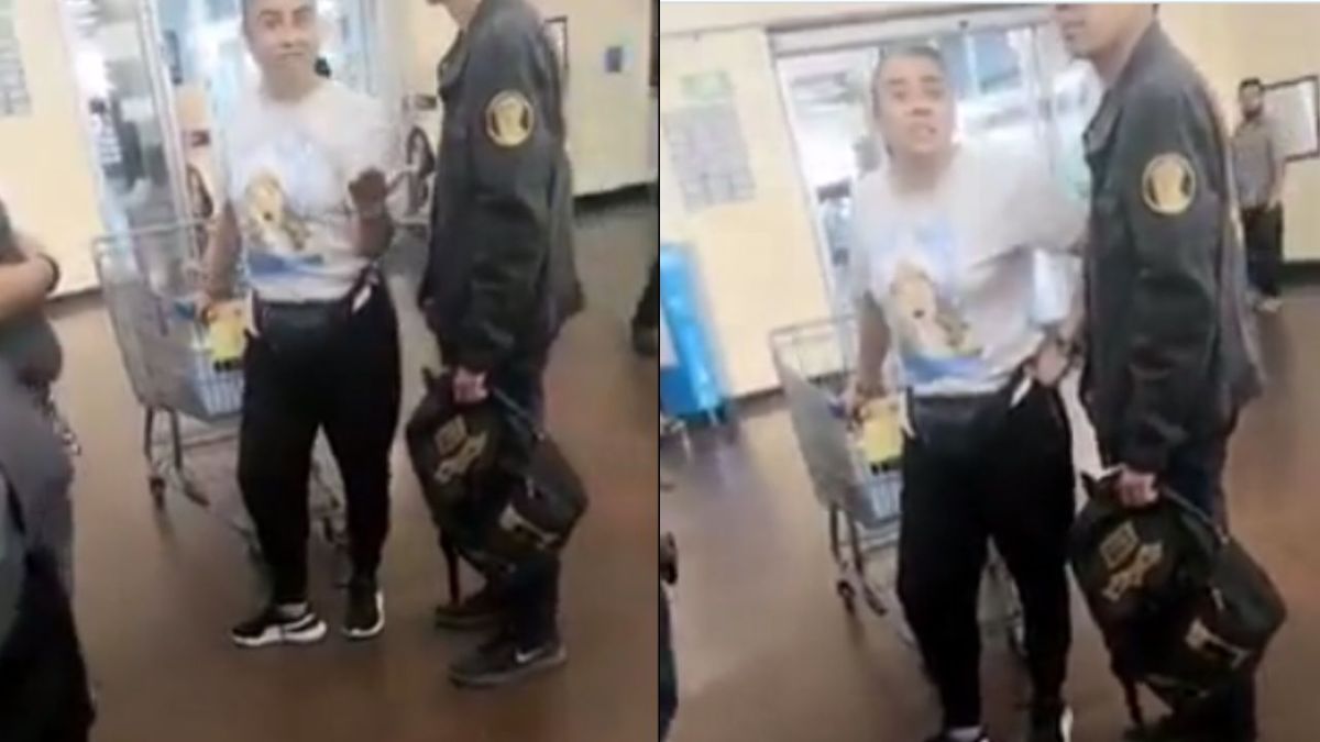 Foto:Captura de pantalla|VIDEO: “Soy más mujer que tu” Exhiben caso de presunta homofobia en Walmart
