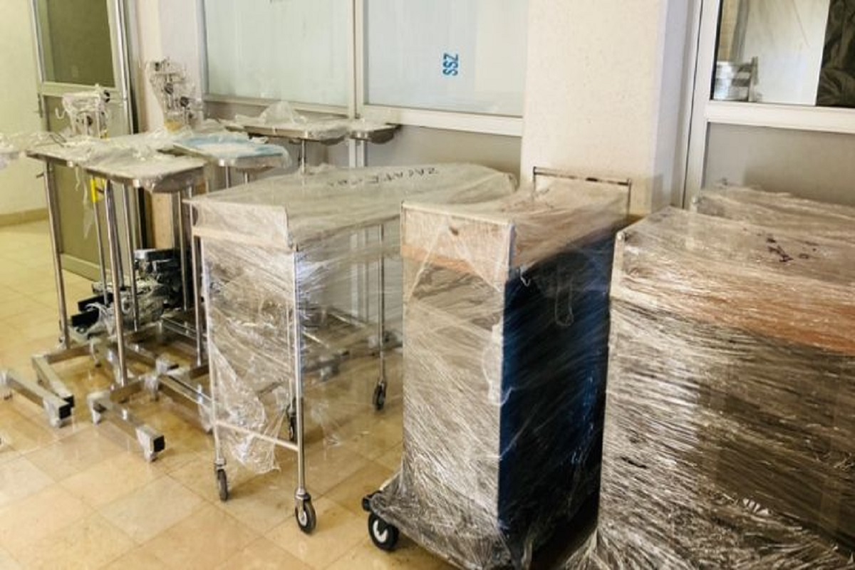 El Issste entregó dos mil 406 equipos médicos y mobiliario al Hospital General de Zacatecas