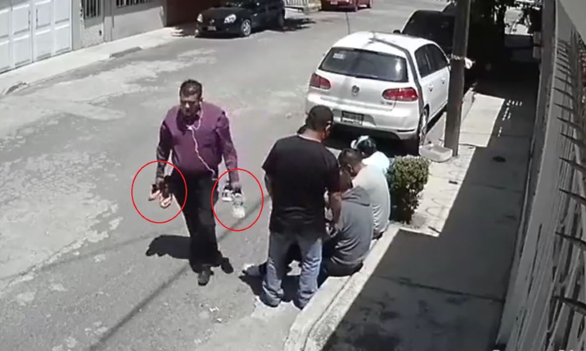 captura | Ladrones despojan a hombres de sus tenis en asalto en Toluca.