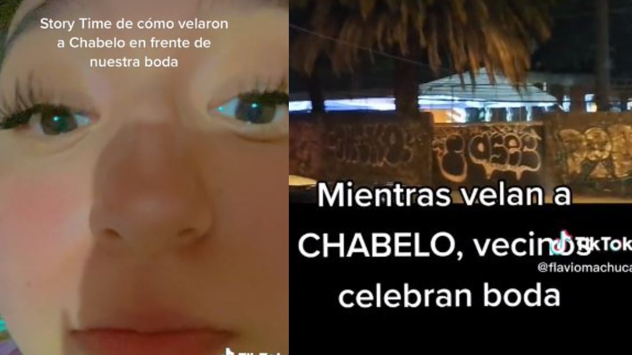 VIDEO.  “What a shame, but I’m sorry”: Woman celebrates wedding in front of “Chabelo’s” funeral and gives her version on TikTok-24 Hours