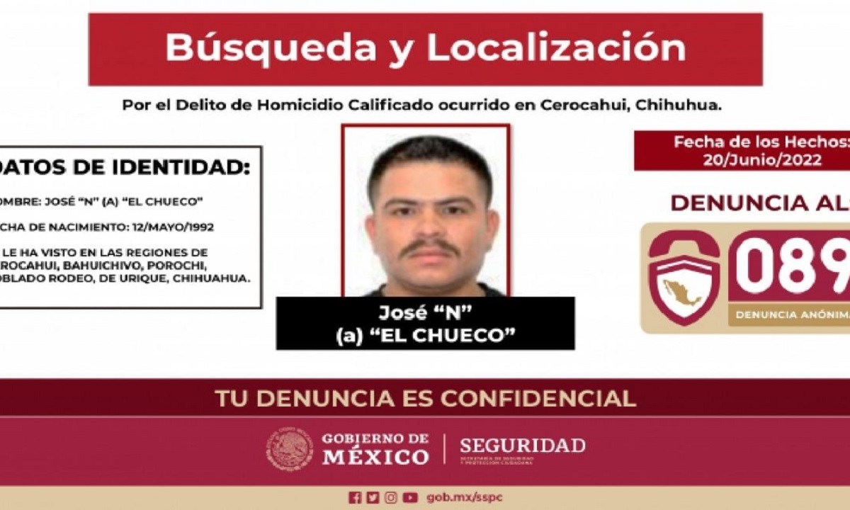 El cuerpo con huellas de ejecución que se encontró en Choix, Sinaloa, sí pertenece a José Noriel Portillo Gil El Chueco