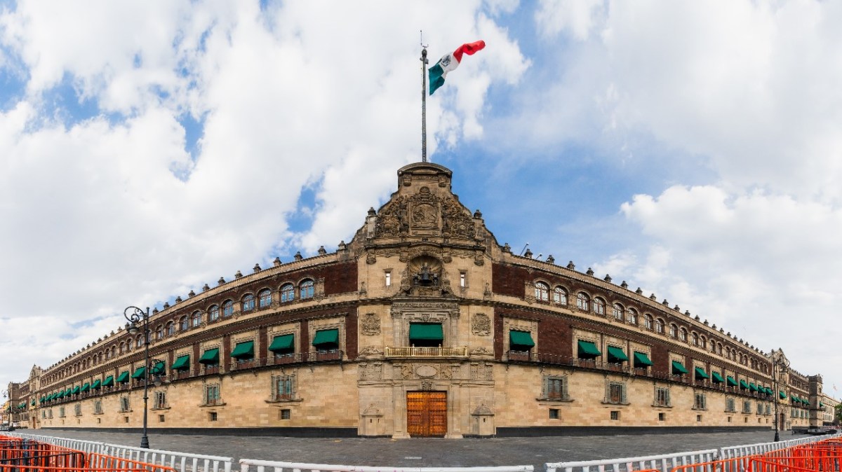 Imagen del Palacio Nacional de México