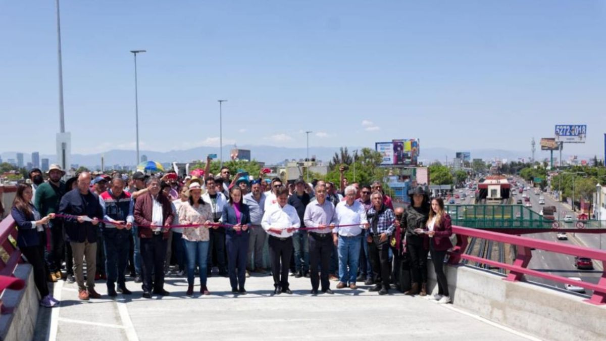 La jefa de Gobierno, Claudia Sheinbaum, inauguró el puente vehicular "Las Adelitas", el cual mejorará la conectividad entre Gustavo A. Madero y Venustiano Carranza