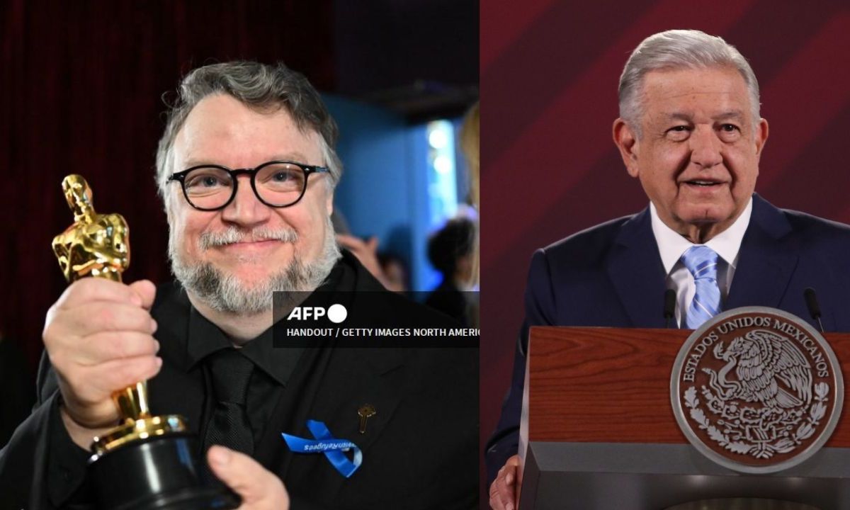 El presidente López Obrador se congratuló este lunes por el Óscar a la mejor película animada que ganó el director Guillermo del Toro