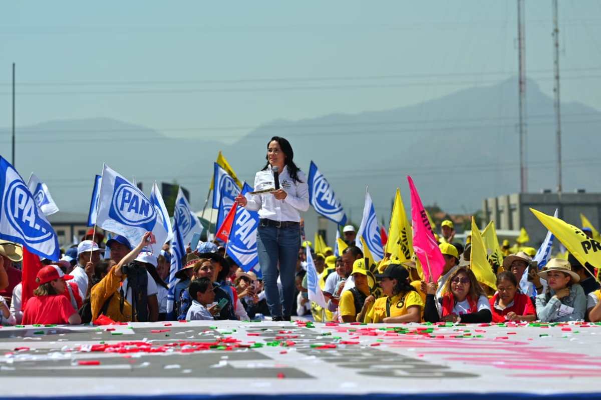 Alejandra Del Moral Vela, aseguró que de ganar las elecciones el próximo 4 de junio, se le verá en los municipios gobernando en territorio