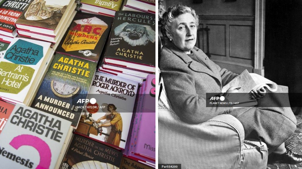 AFP | Reeditan obras de Agatha Christie por “lenguaje ofensivo”.