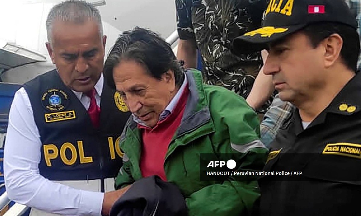 AFP | Expresidente de Perú, Alejandro Toledo.
