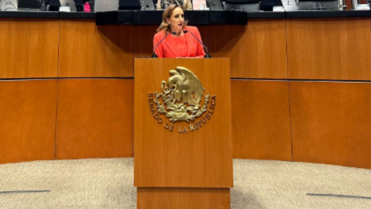 La senadora Claudia Ruiz Massieu durante su visita a Chihuahua, mencionó que es necesario revisar y redefinir la política migratoria