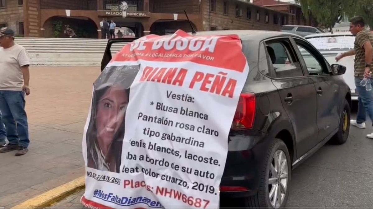 Foto:Captura de pantalla|“No podemos esperar” Familia de Diana Peña obtendría grabaciones 9 días después de su desaparición