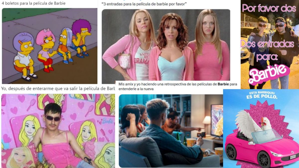 Foto:Redes sociales|Estos son los mejores memes que dejó el tráiler de Barbie