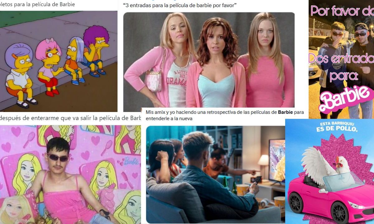 Foto:Redes sociales|Estos son los mejores memes que dejó el tráiler de Barbie