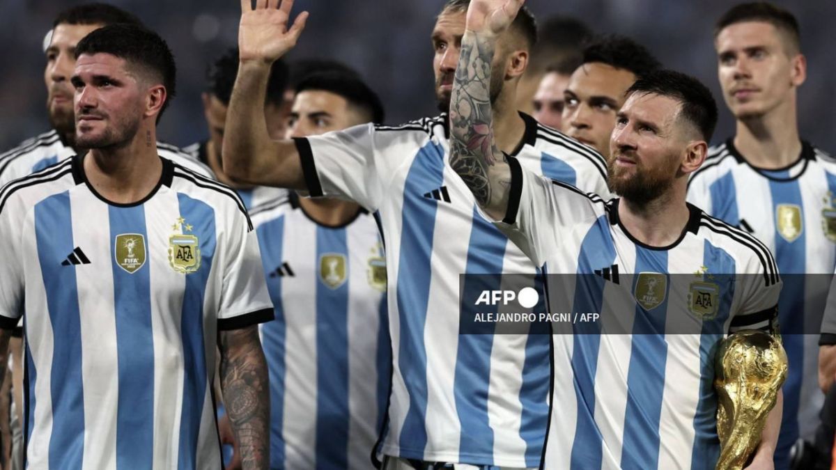 La selección argentina de Lionel Messi se hizo con la primera plaza de la clasificación mundial