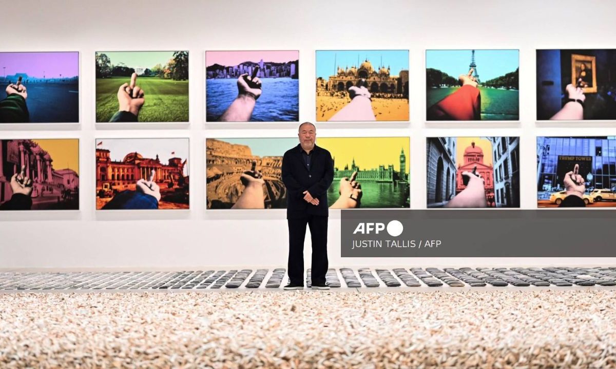 La muestra recoge cientos de miles de objetos coleccionados por Ai Weiwei desde los años 1990