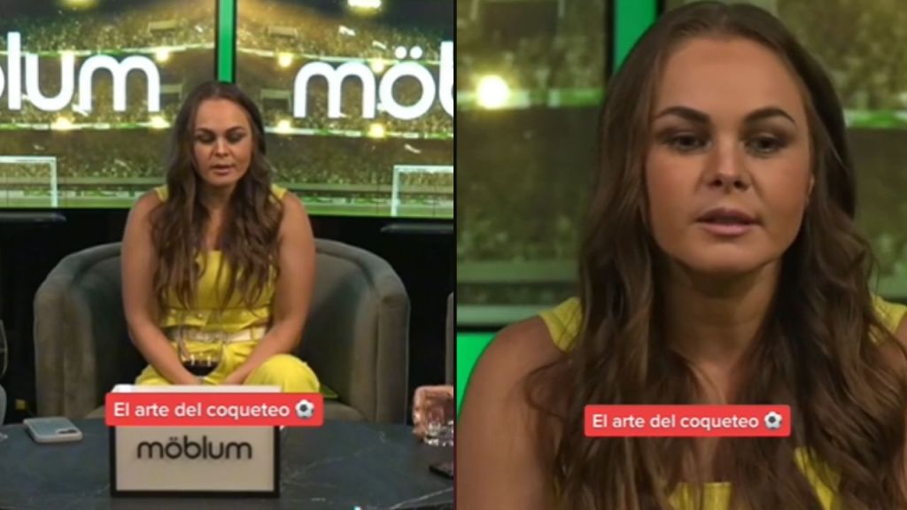 Foto:Captura de pantalla|La exconductora Virginia Ramírez revela que jugadores de Tigres le pedían citas a cambio de entrevistas