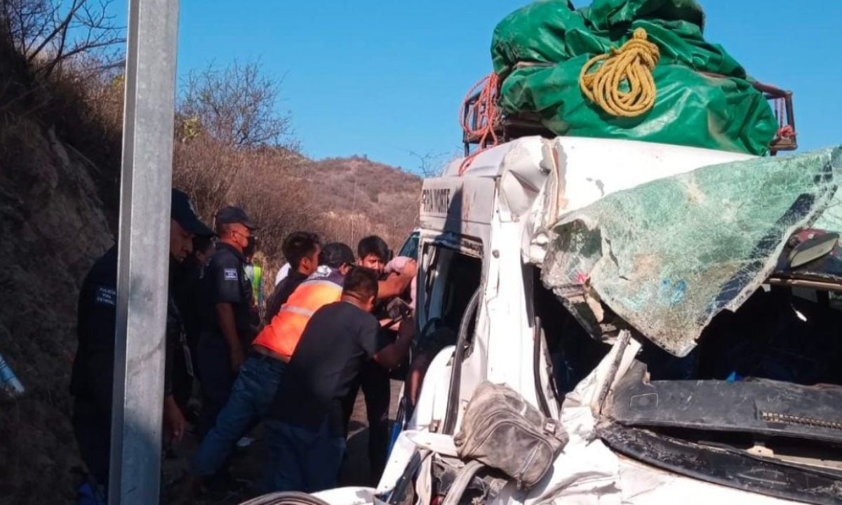 accidente Oaxaca