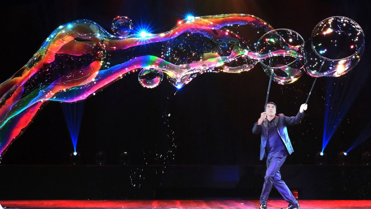 Gazillion Bubble,The New Experience, el mejor show de burbujas del mundo, regresa a México