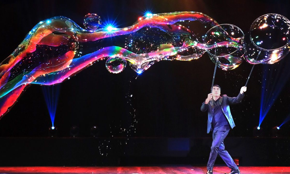 Gazillion Bubble,The New Experience, el mejor show de burbujas del mundo, regresa a México