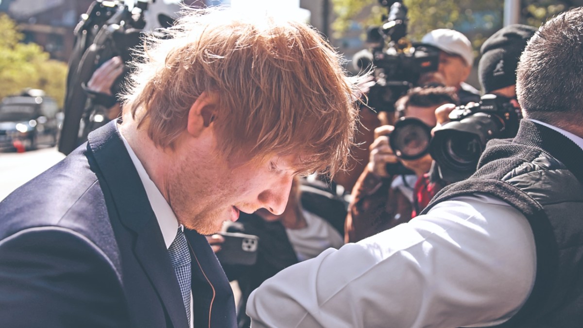 Ed Sheeran gana juicio sobre el presunto plagio con la canción “Let’s Get It On” del ícono estadounidense del soul Marvin Gaye