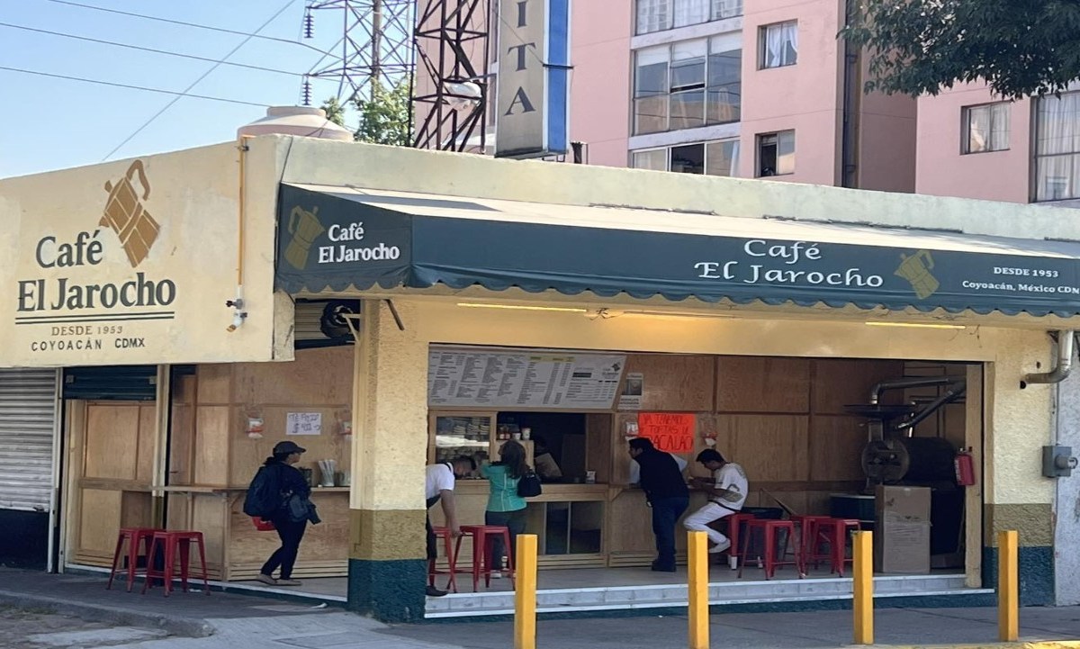 cafetería El jarocho en la Ciudad de México