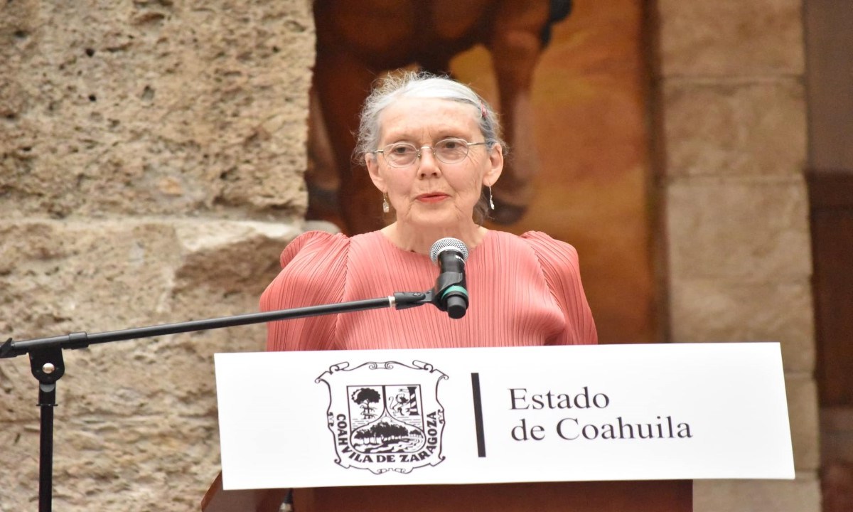 Anne Carson fue la encargada de la apertura de la Feria Internacional del Libro de Coahuila