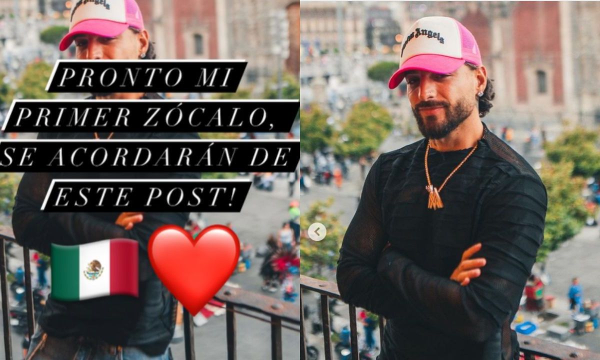 ¿Maluma podría cantar en el Zócalo?