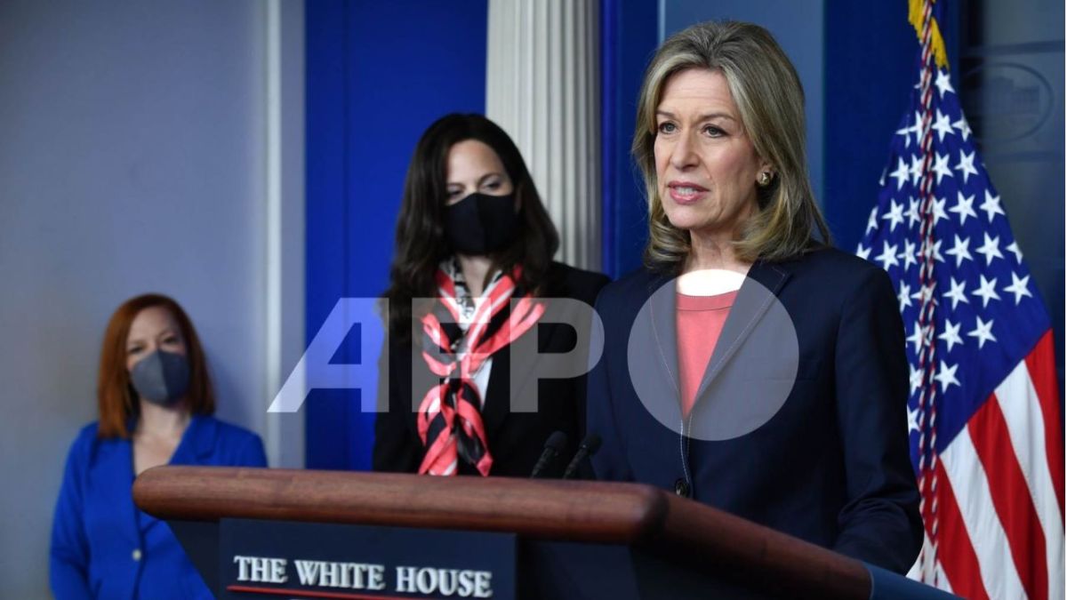 AFP | Elizabeth Sherwood-Randall, asesora de Seguridad de Joe Biden.