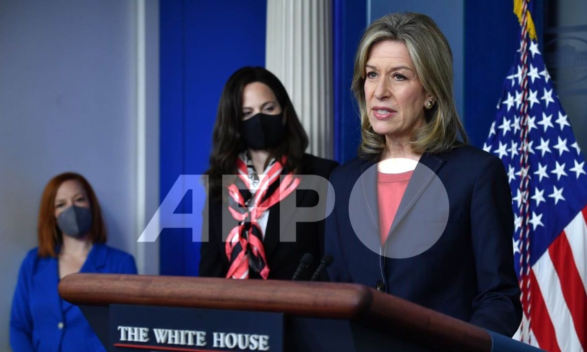 AFP | Elizabeth Sherwood-Randall, asesora de Seguridad de Joe Biden.