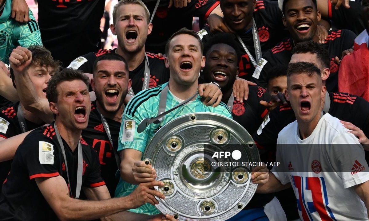 AFP | Bayern Munich conquista su undécimo título de Bundesliga al hilo.