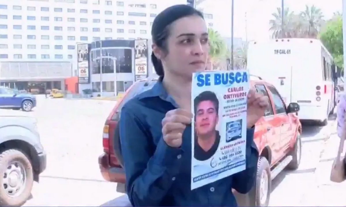Carlos Ontiveros era buscado por su madre, la exfiscal de Desaparecidos de BC.