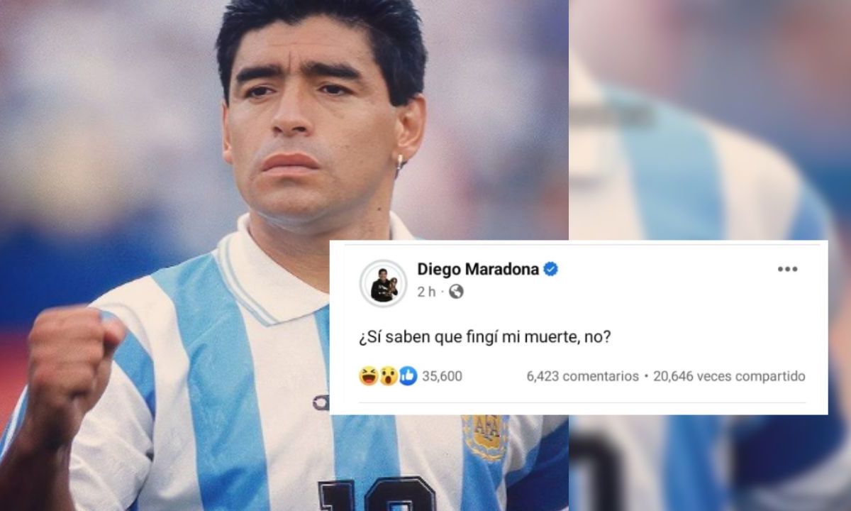 Foto:Instagram/@maradona|“Fingí mi muerte” Hackean la cuenta de Facebook de Diego Maradona