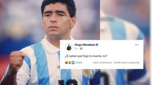 “Fingí mi muerte” Hackean la cuenta de Facebook de Diego Maradona. Noticias en tiempo real