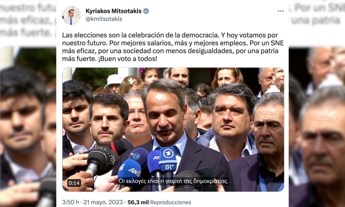 Kyriakos Mitsotakis se impuso en las elecciones de ayer en Grecia