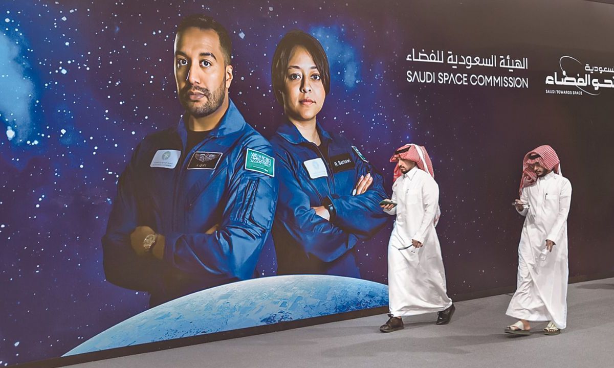 Una misión privada organizada por la empresa Axiom Space despegó con los dos primeros astronautas de Arabia Saudita