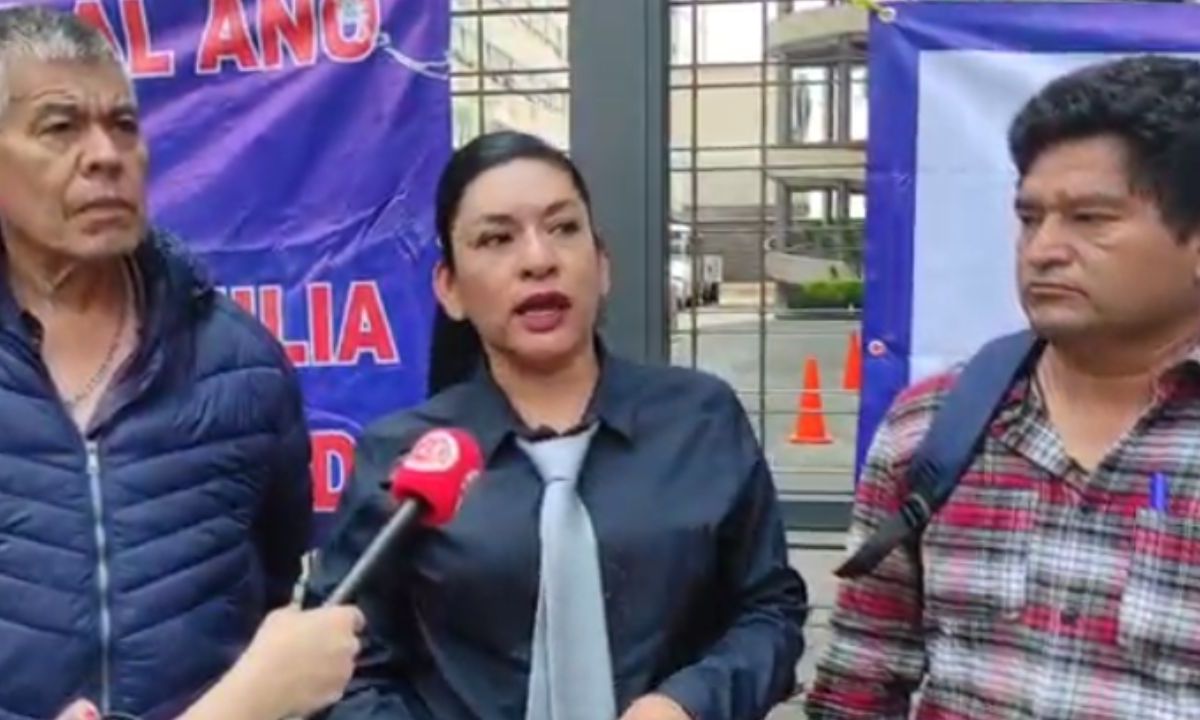 Foto:Captura de pantalla|Representantes ejidatarios de Querétaro se manifiestan contra el decreto Peña Colorada