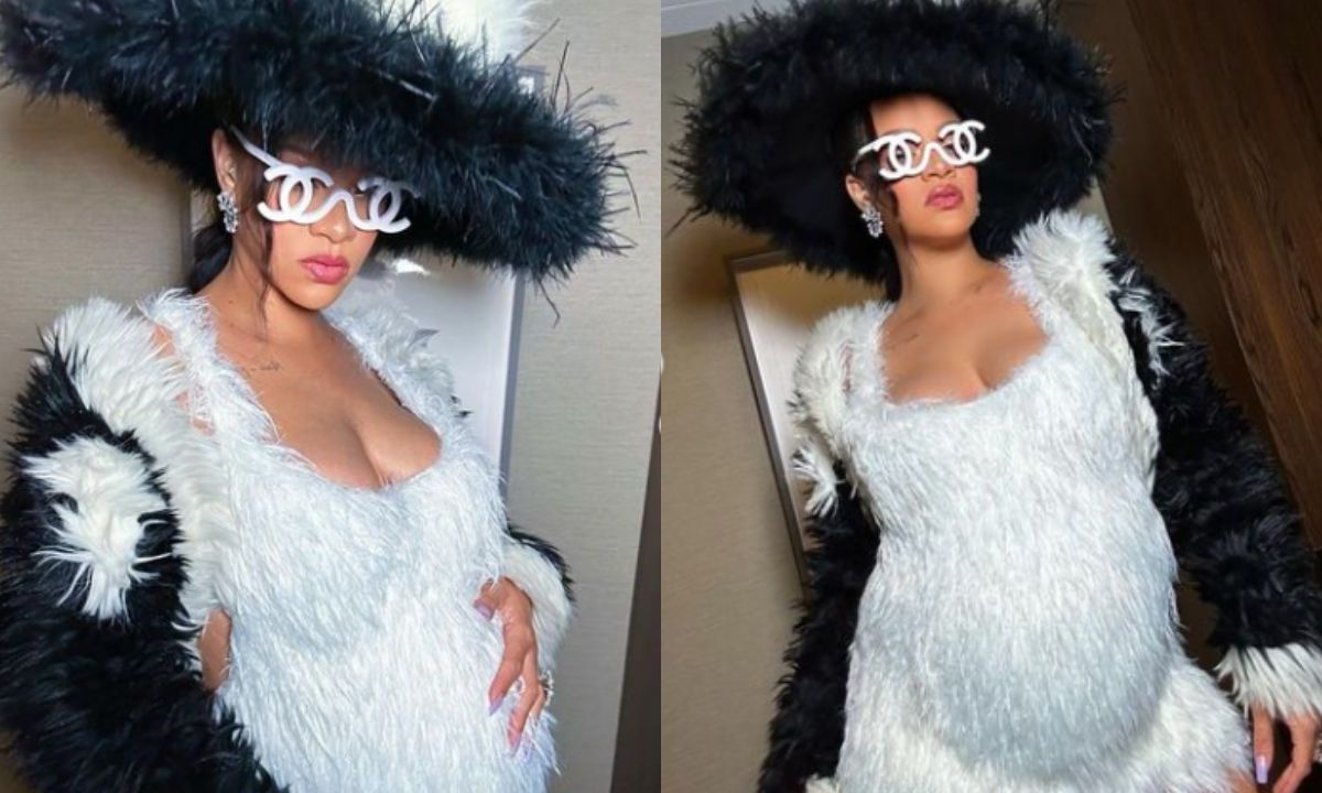 Foto:Instagram/@badgalriri|¡Estilazo! Rihanna enloquece a sus fans luciendo su embarazo con outfit previo a la MET Gala