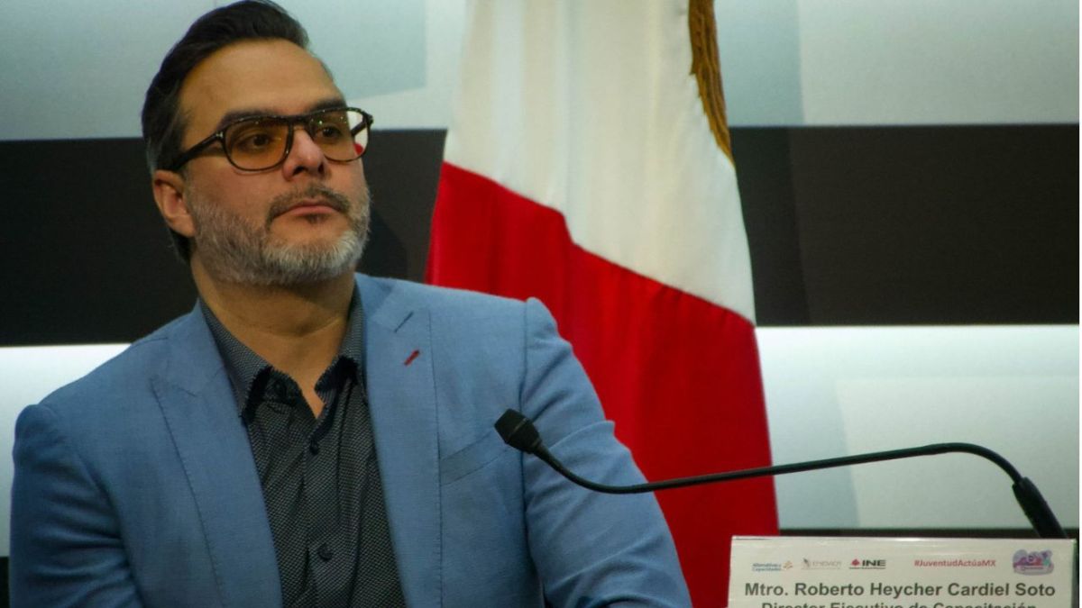 Cuartoscuro | Roberto Heycher Cardiel deja la Dirección Ejecutiva de Capacitación Electoral del INE.