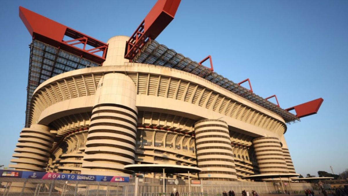 Foto:Redes sociales|¿Por qué el estadio donde juega el Milan y el Inter se llama San Siro y Giuseppe Meazza?